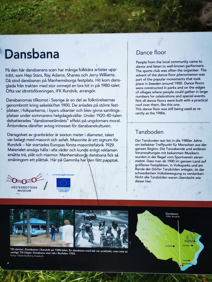 Gammlia dansbana — dans-studio i Umeå — 5