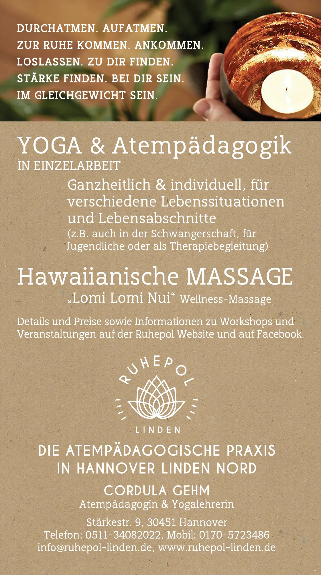 Ruhepol Linden — breathwork-studio in Hannover — 4