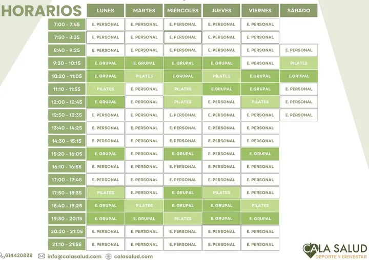 CalaSalud — pilates-studio i Benidorm