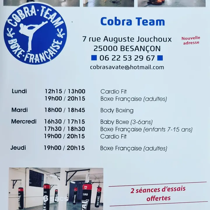 Cobra Savate Club — boxe-studio à Besançon — 3
