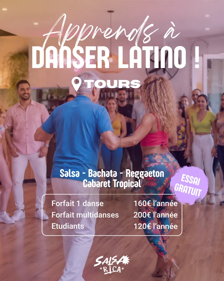 Salsa rica association — danse-studio à Giraudeau, Tours — 3