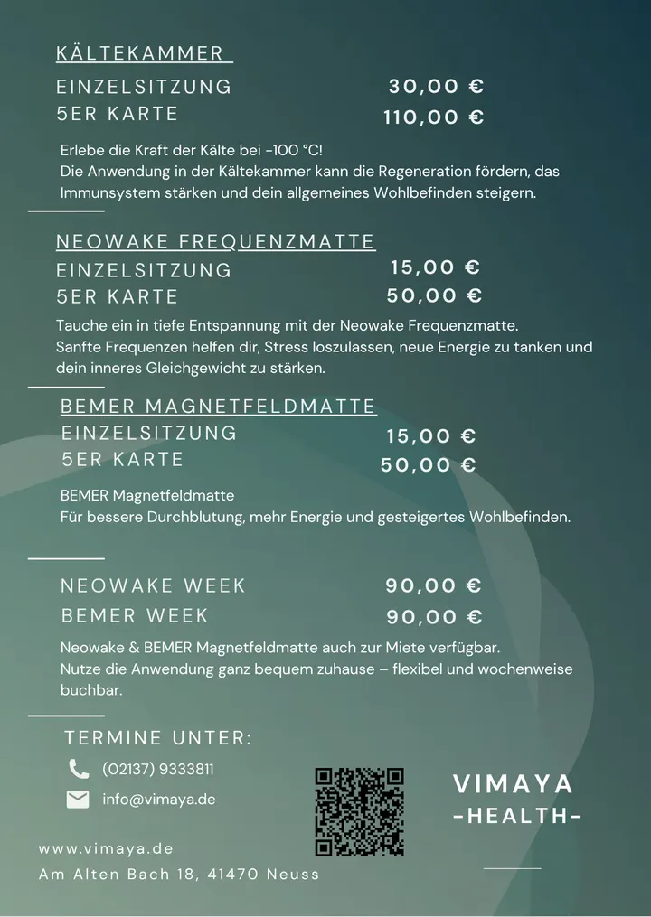 VIMAYA HEALTH — recovery-studio in Neuss — 5