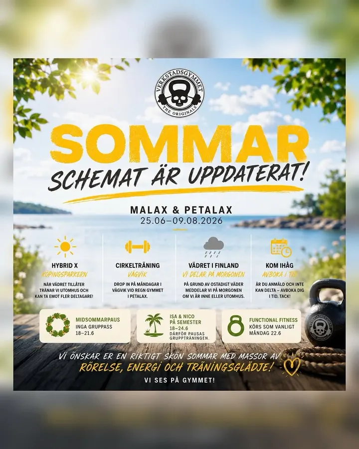 Verkstadsgymmet Petalax — fitnessstudio – Petolahti — 2