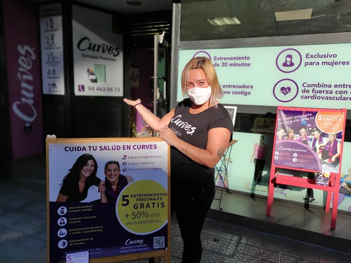 Curves Las Arenas — Estudio de fitness en Areeta / Las Arenas
