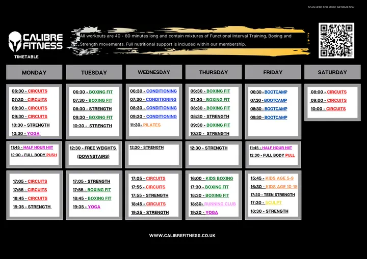 Calibre Fitness — fitness studio in Christchurch — 2
