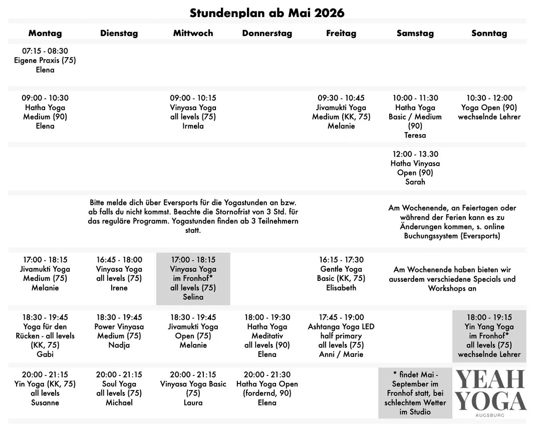 Yoga für Alle — yoga-studio in Jakobervorstadt-Nord, Augsburg — 2