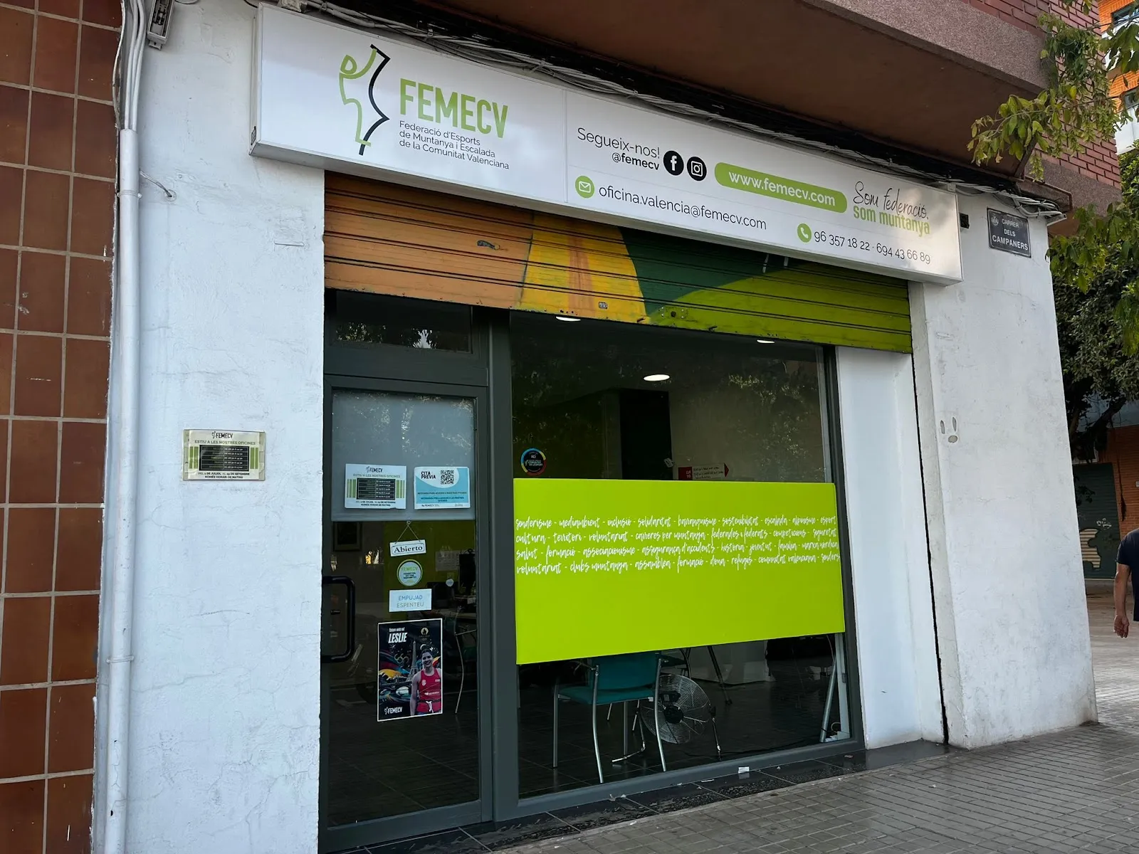 FEMECV Sede Valencia - Federación de Deportes de Montaña y Escalada de la Comunidad Valenciana — escalada-studio en Safranar, Valencia — 3