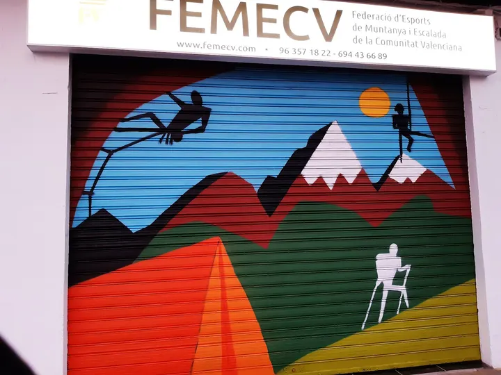 FEMECV Sede — Escalada en Safranar, Valencia
