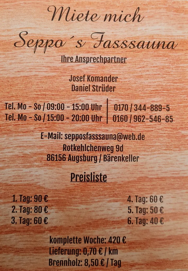Seppo´s Fasssauna — recovery-studio in Augsburg — 4