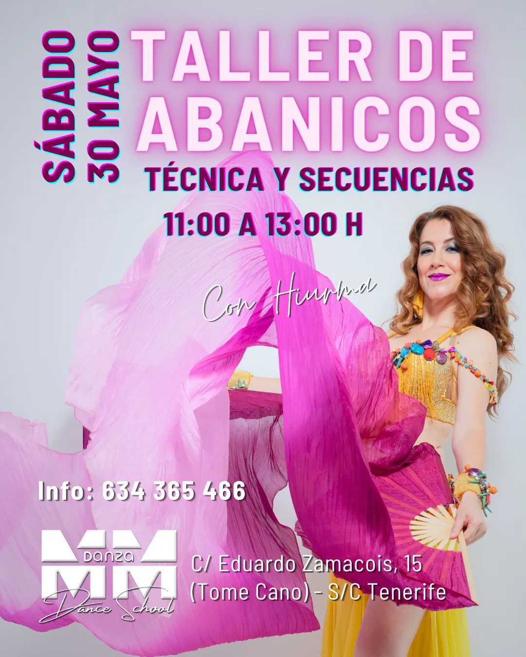 Hiurma Danza Oriental — dans-studio i Los Llanos, Santa Cruz de Tenerife — bild 3