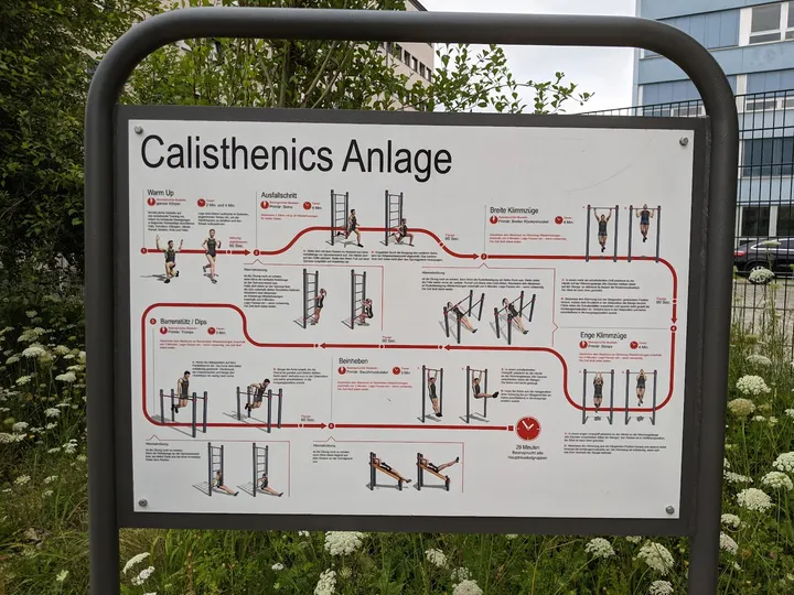 Street Workout Park - München - Calisthenics Gym Obersendling — fitnessstudio in Forstenried, München — 2