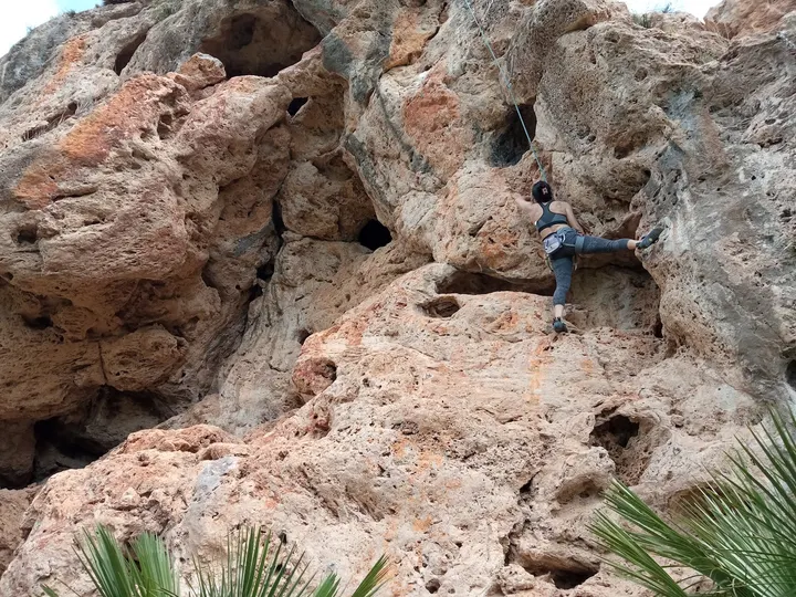 Zona de Escalada Estupa — Escalada en Santana, Benalmádena