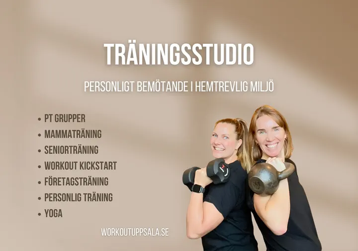 Workout Uppsala — fitness studio-studio i Kungsängen, Uppsala
