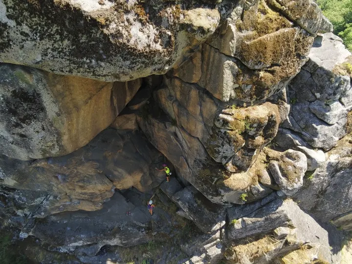 Zona de escalada Cañón do Sil — escalada-studio en Penaveada — 2