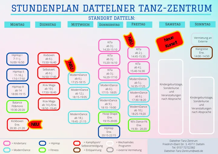 Dattelner-Tanz-Zentrum — tanz-studio in Hachhausen, Datteln — 2