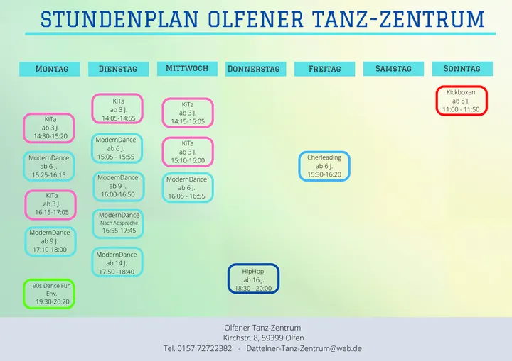 Dattelner-Tanz-Zentrum — tanz-studio in Hachhausen, Datteln — 3