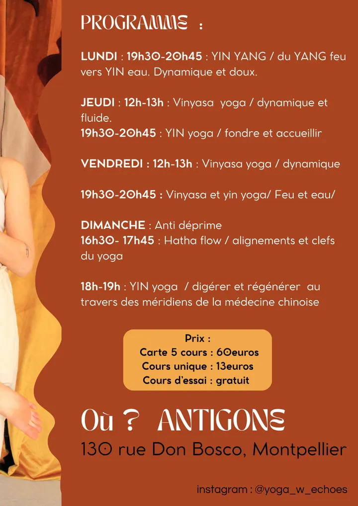 STUDIO YOGA MEDITATIVE ECHOES — yoga-studio à Antigone, Montpellier — 3