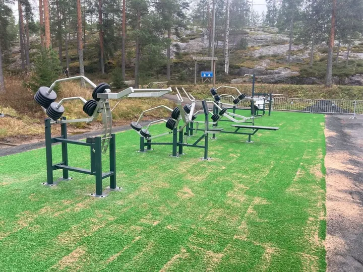 Hyllykallion kuntoradan ulkokuntosali — fitnessstudio – Hyllykallio, Seinäjoki — 2