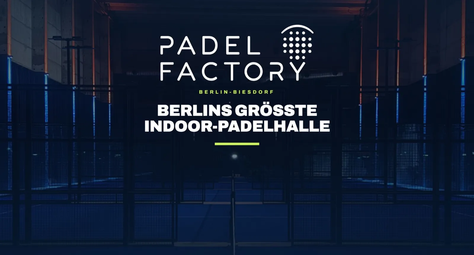 Padel Factory — träningsstudio i Berlin — 2