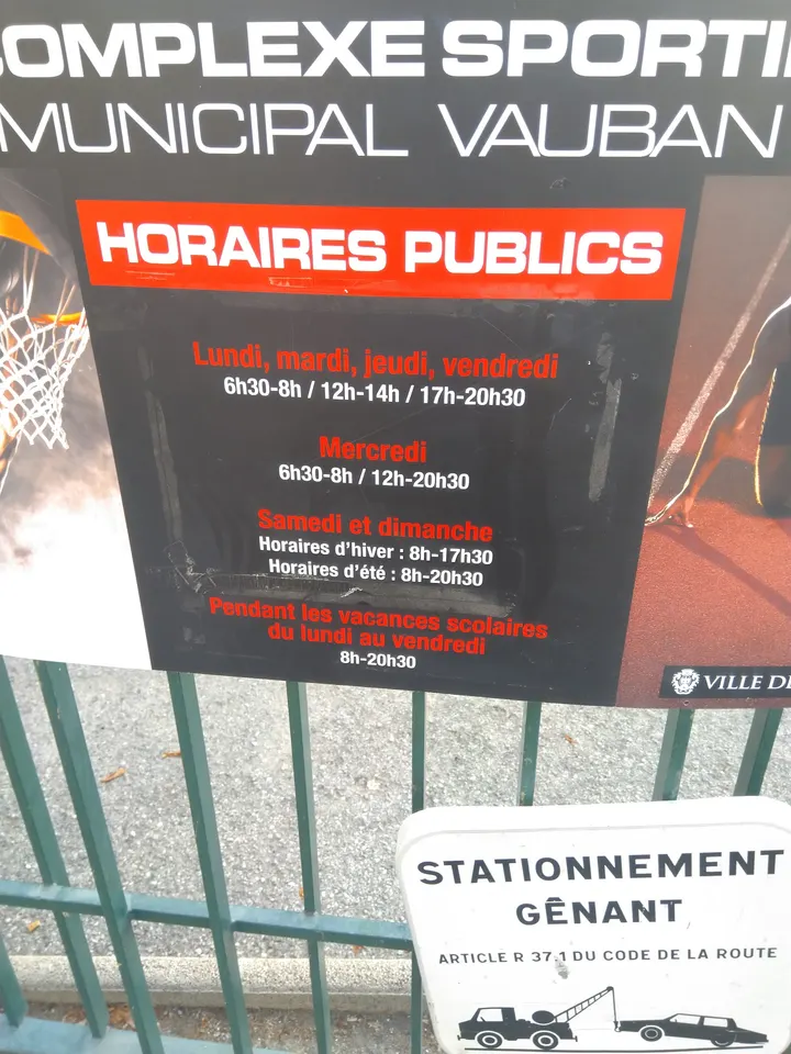 Street Workout Park - Parc Vauban — Salle de fitness à Saint-Roch, Nice