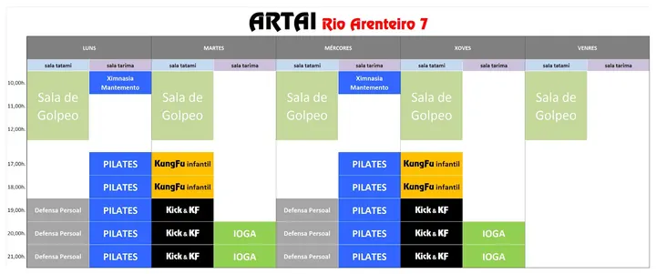 Artai "O Vinteun" — artes marciales-studio en As Eiroás, Ourense — 2
