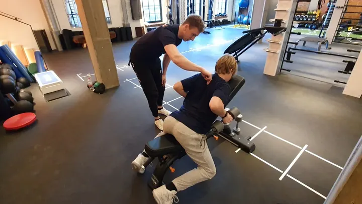Training mit Trichterbrust — PT-Studio in Wandsbek, Hamburg