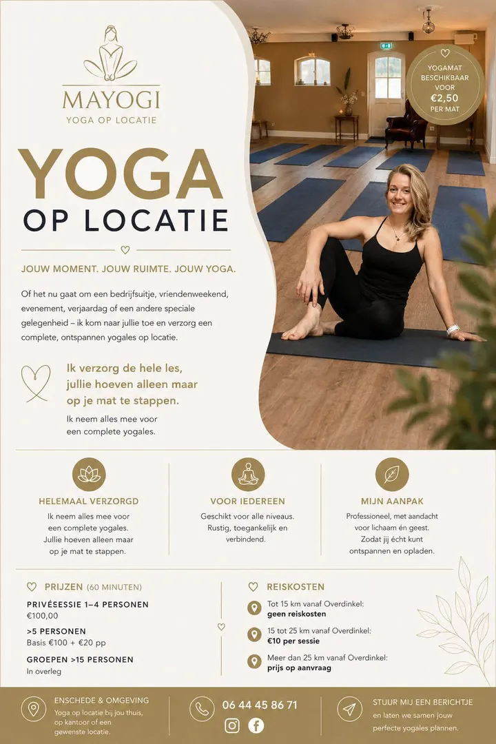 MaYogi — yoga-studio in Losser — 2