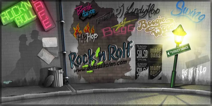 Rock'n Rolf danseskole — Dans i Ervik, Bergen