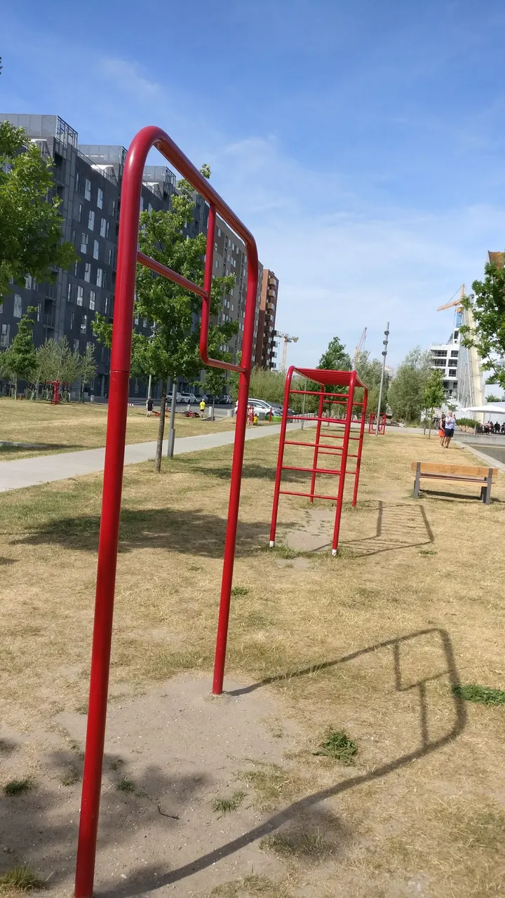 Udendørs fitness — Træningsstudio i Ørestad, København