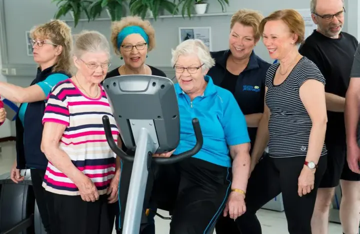Kunto ja terveys 50 — fitness studio-studio i Anttila, Lohja