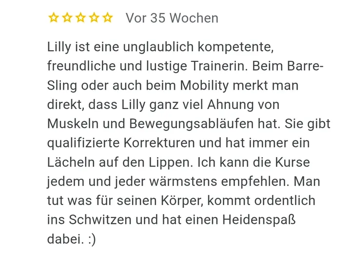 Lilly Rugg Rosenplatz — Yoga in Buddenturm, Münster