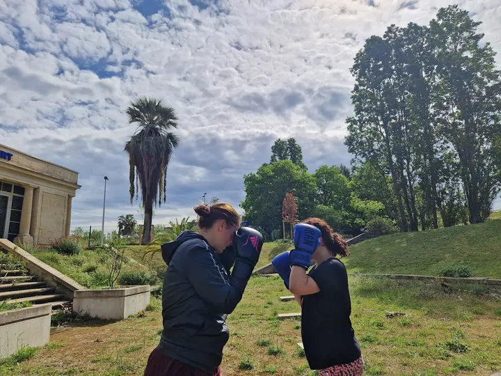 Cardio Boxing Training for Girls Montpellier et Castelnau-le-Lez Boxe pour femmes — boxe-studio à Montpellier — 3