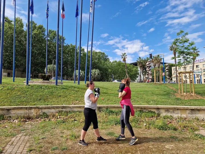 Cardio Boxing Training for Girls Montpellier et Castelnau-le-Lez Boxe pour femmes — boxe-studio à Montpellier — 5