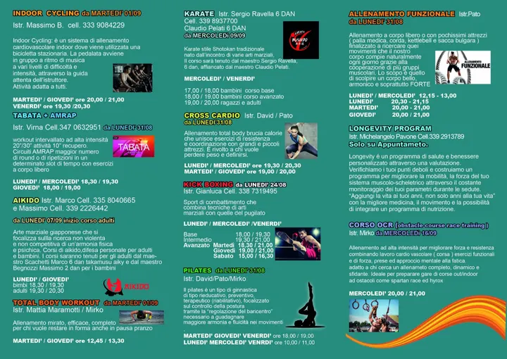 Kinesis Gym Novellara — palestre-studio a Novellara — 2