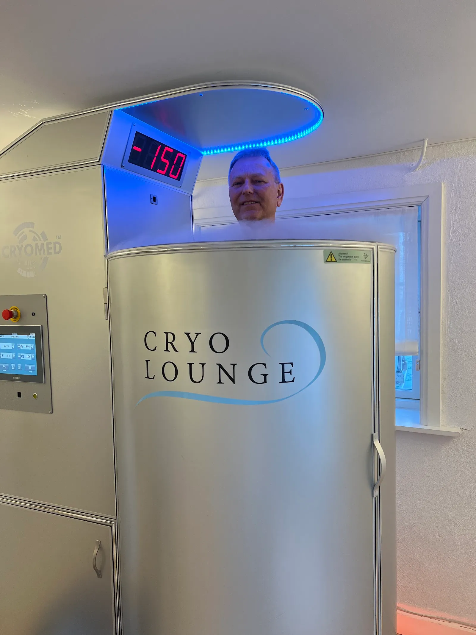 Cryo Lounge — recovery-studio i Espergærde — 2