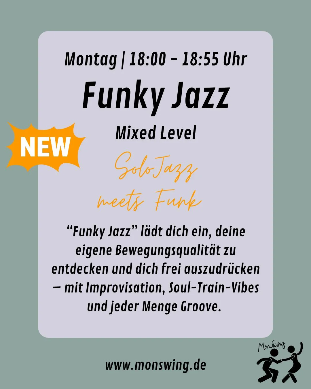 MonSwing — tanz-studio in Josef, Münster — 2
