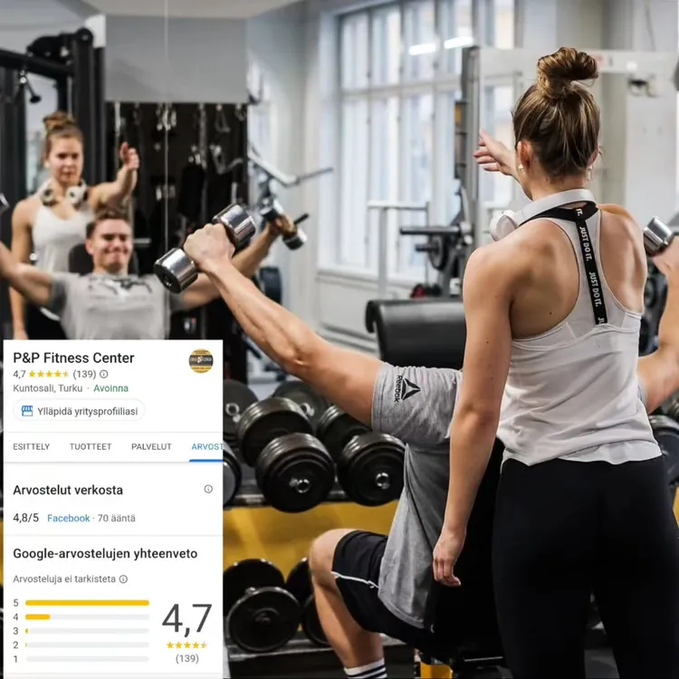 P&P Fitness Center — fitnessstudio-studio i VI, Turku — bild 2
