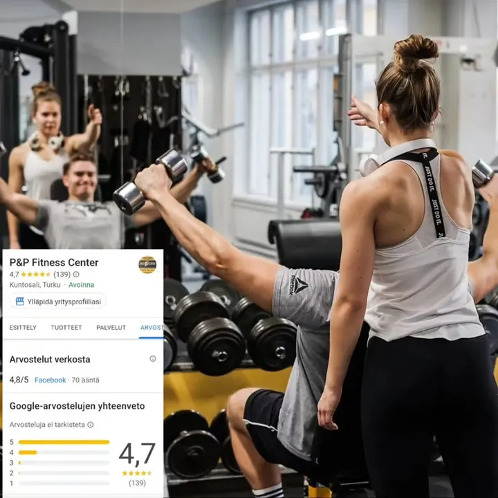 P&P Fitness Center — Fitnessstudio – VI, Turku