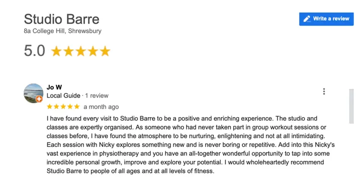 Studio Barre — barre-studio in Shrewsbury — 2