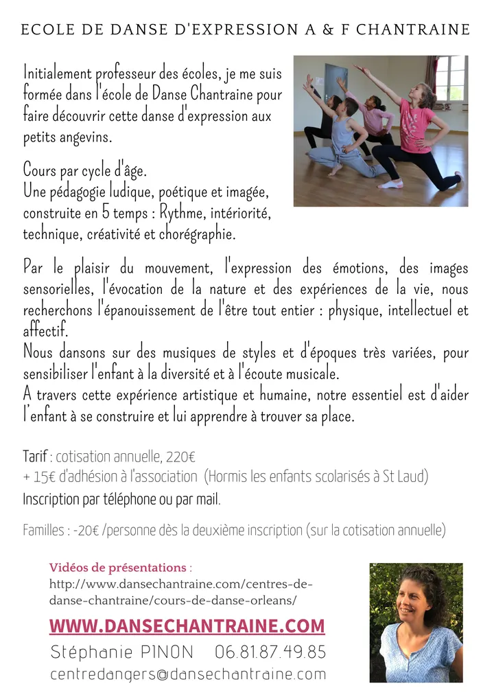 Stéphanie Pinon Natation Et d'expression — danse-studio à Angers — 4