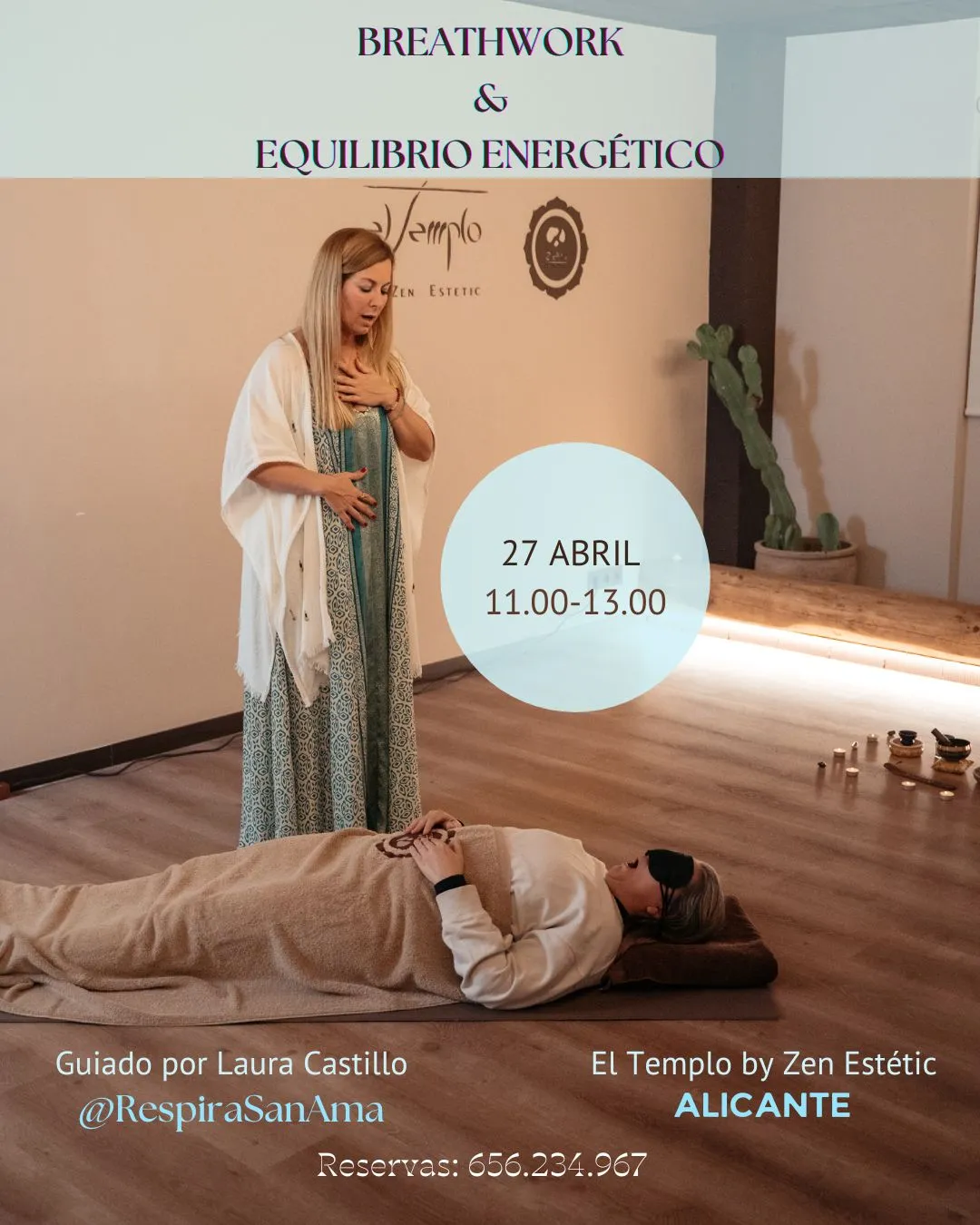 Laura Castillo - Terapeuta Transpersonal y Breathwork — meditación-studio en Alacant — 4
