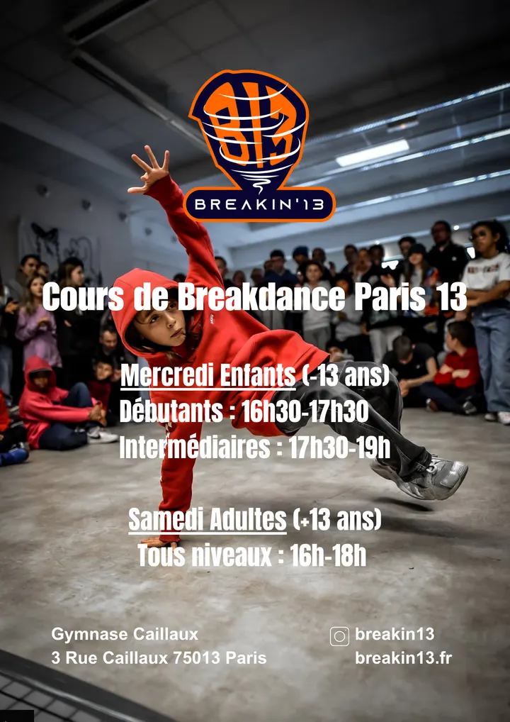 Breakin'13 — Danse à Paris 13e Arrondissement, Paris