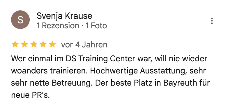 DS Gym Bayreuth — träningsstudio i Hof — 5