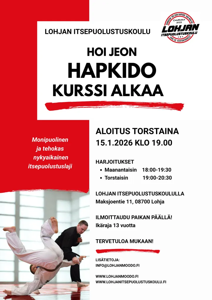 Lohjan Moo Do — kamppailulajit-studio – Tynninharju, Lohja — 2