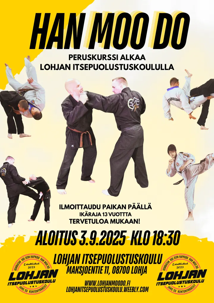 Lohjan Moo Do — kamppailulajit-studio – Lohja — 5