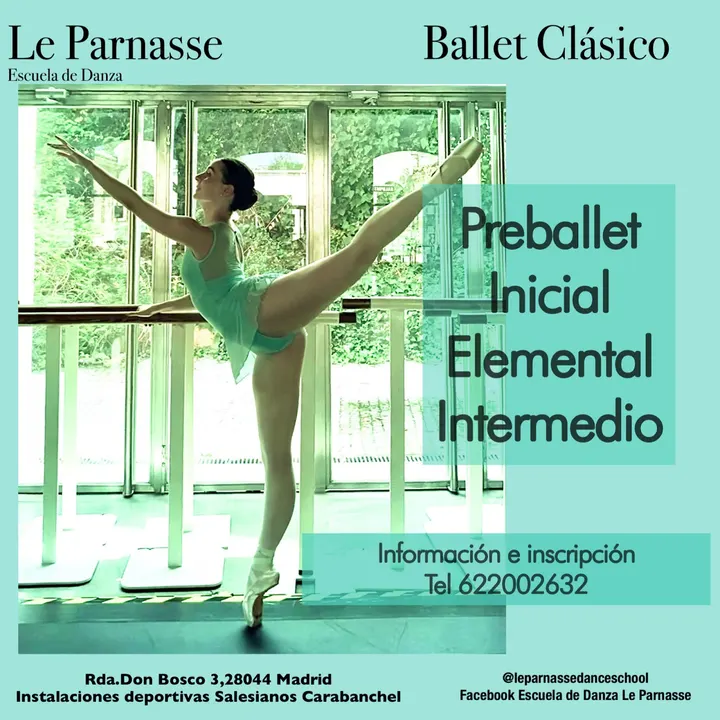 LE PARNASSE — baile-studio en Carabanchel, Madrid — 2