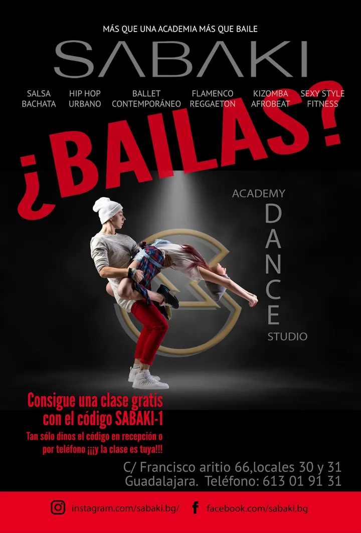 Sabaki Academy — baile-studio en La Chopera, Guadalajara — 2