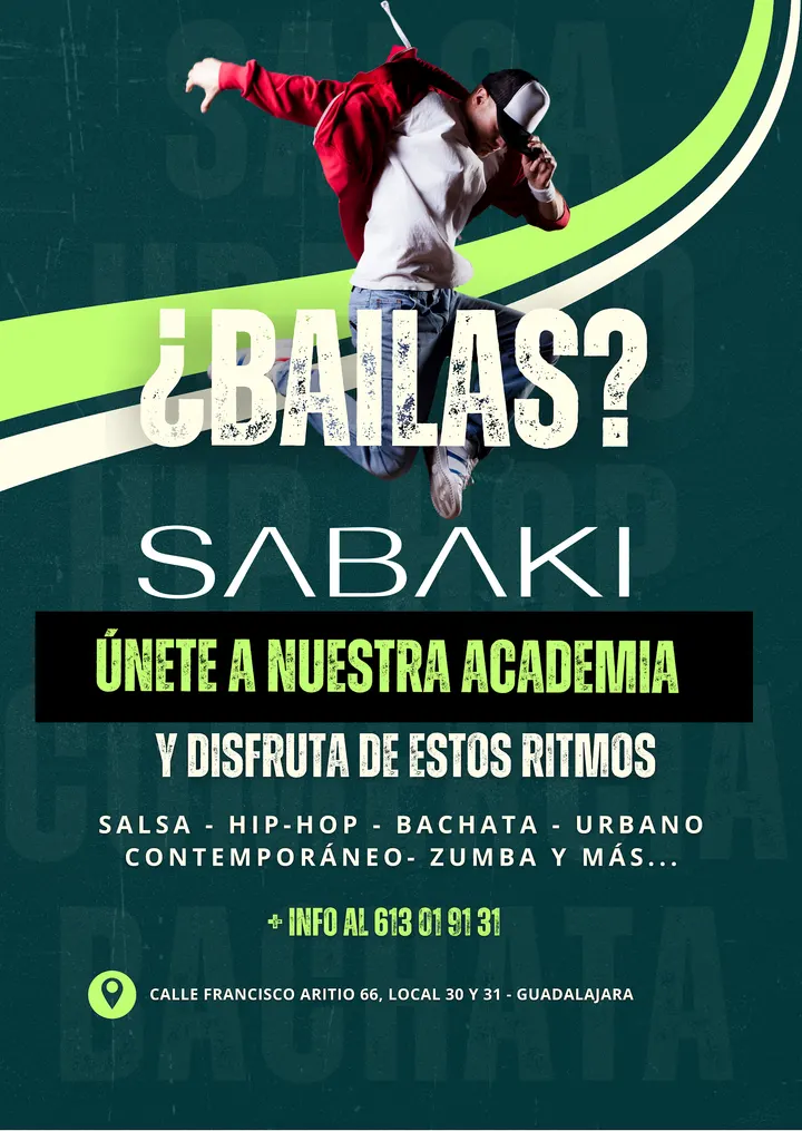 SΛBΛKI - Academy Dance Studio — Baile en La Chopera, Guadalajara