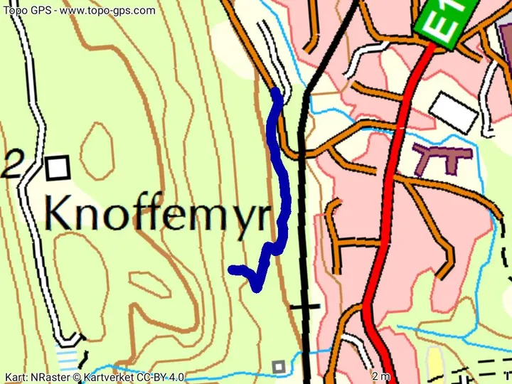 Haukeberget klatring parkering — Klatring i Kongsberg