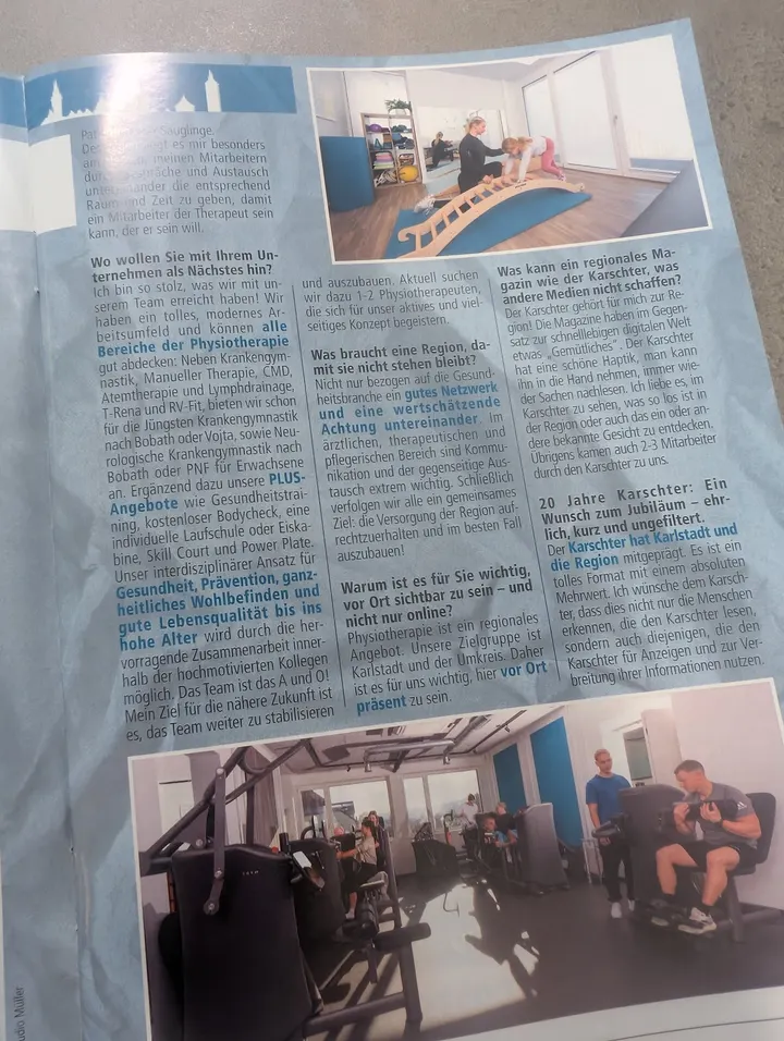 Physio+ Karlstadt — pt-studio in Karlstadt — 2
